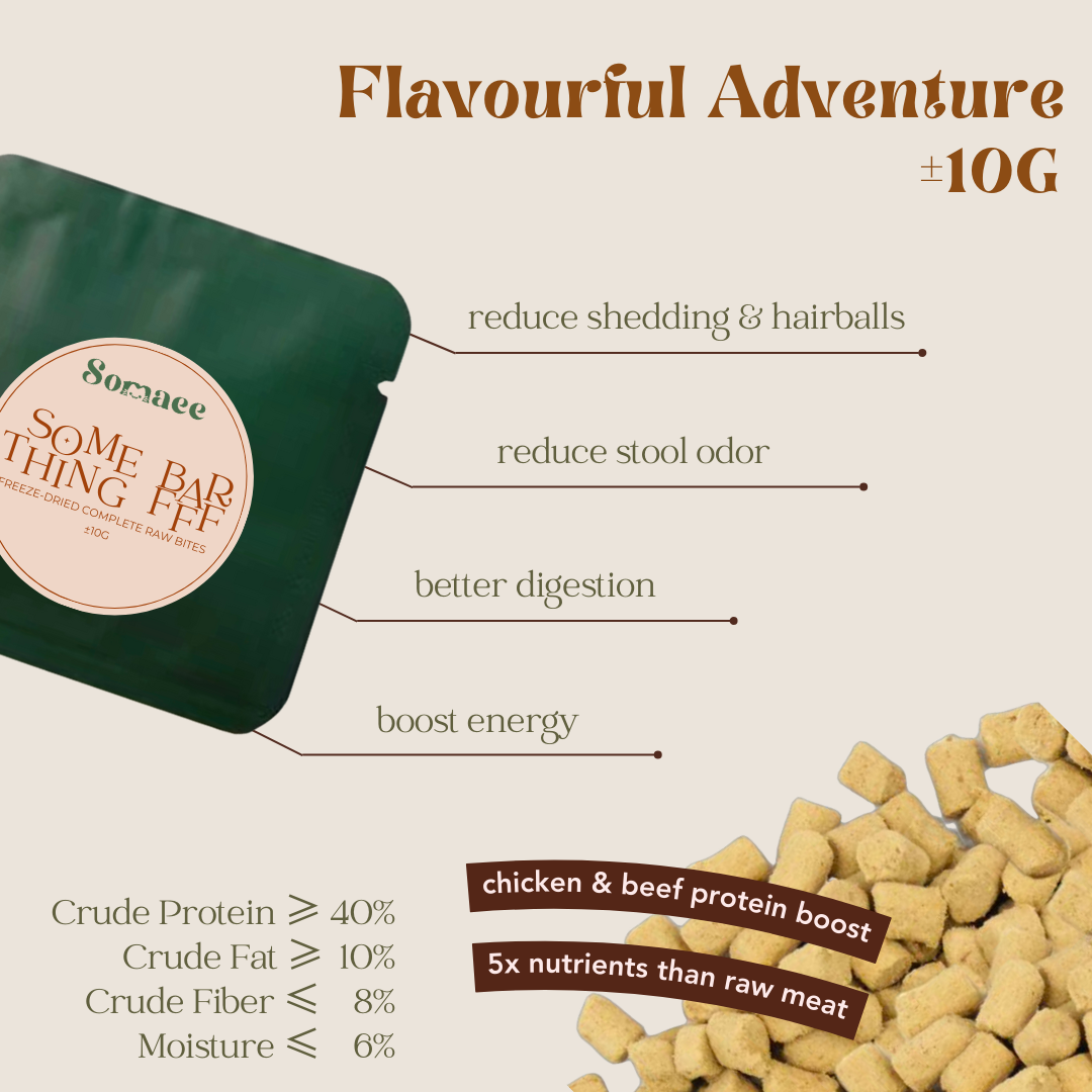 Somaee Freeze Dried Series Premium Pet Treats for Cat/Dog