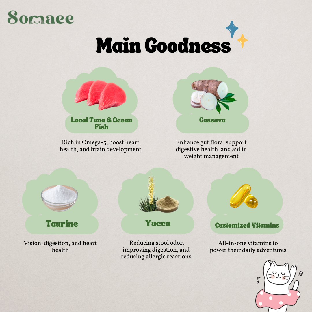 Somaee DORY Super Premium Natural Slow-Baked Cat Kibble