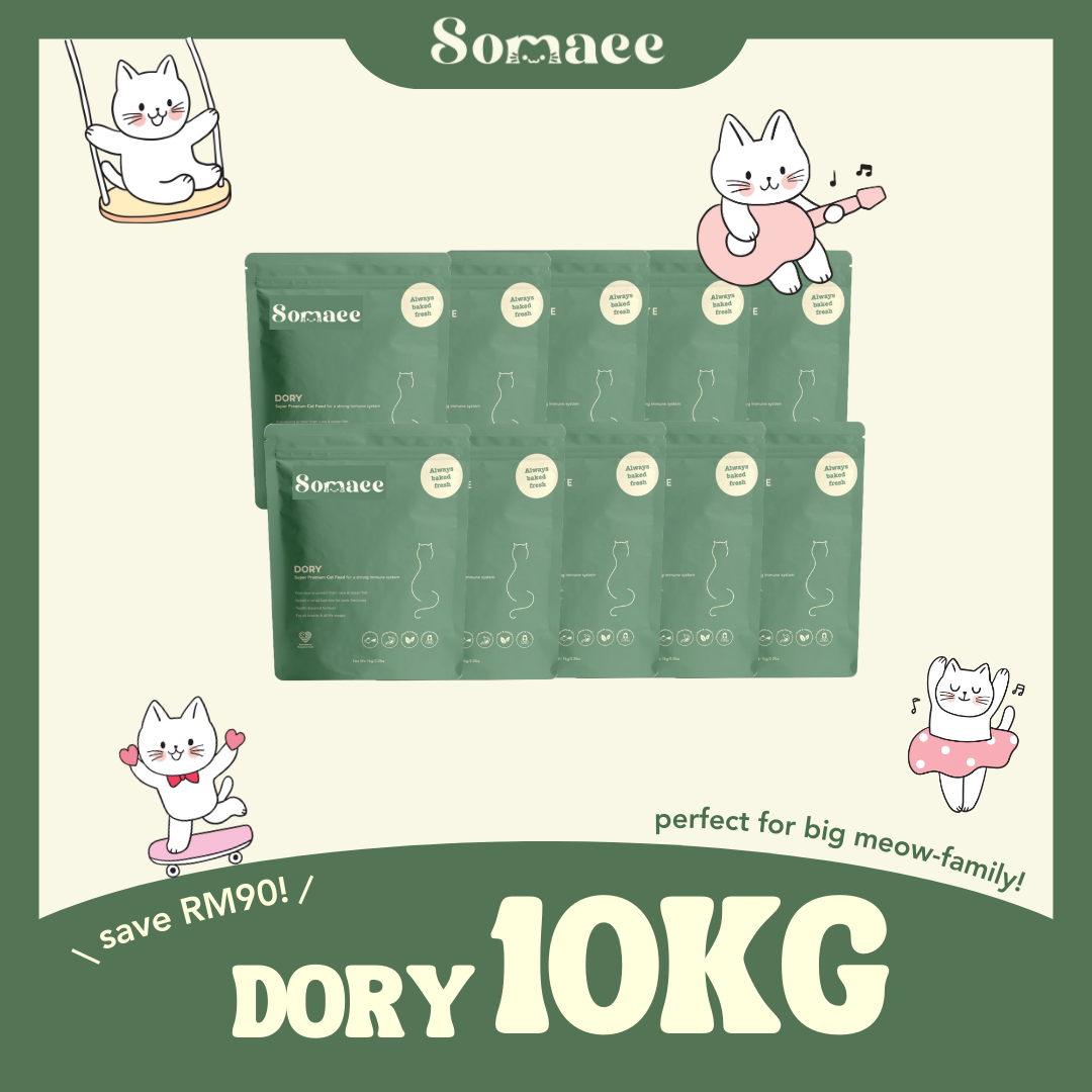 Somaee DORY Super Premium Natural Slow-Baked Cat Kibble