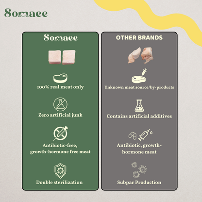 Somaee Premium Freeze Dried Pet Treats for Cat/Dog