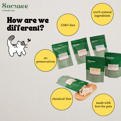 Somaee Freeze Dried Series Premium Pet Treats for Cat/Dog