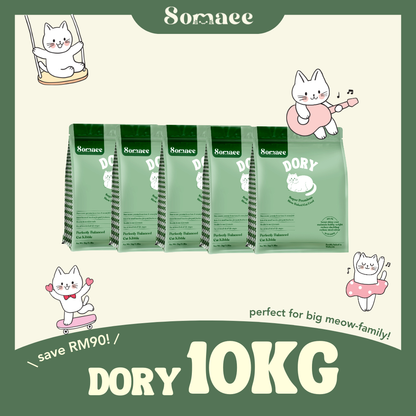 (PRE-ORDER- Ship by 10/10)Somaee DORY Super Premium Natural Slow-Baked Cat Kibble