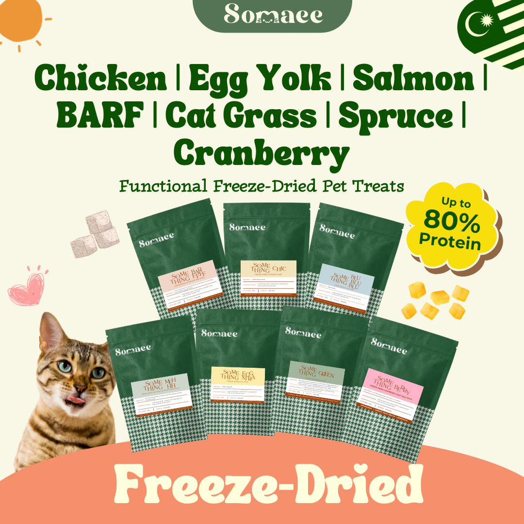 Somaee Premium Freeze Dried Pet Treats for Cat/Dog
