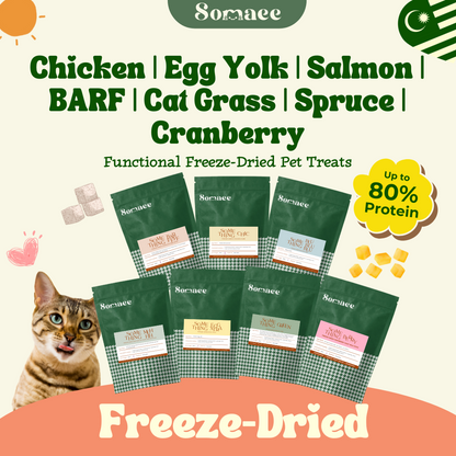 Somaee Premium Freeze Dried Pet Treats for Cat/Dog